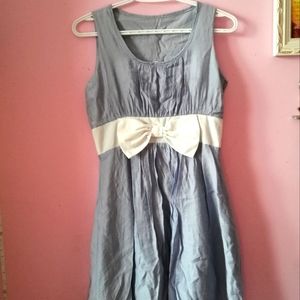 2FOR30 Korean Mini Dress in Baby Blue